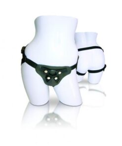 Latigo Leather Harness by Sportsheets