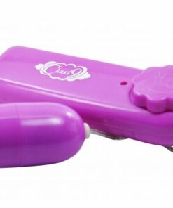 Cloud 9 Vibrating Bullet Purple Attached Remote
