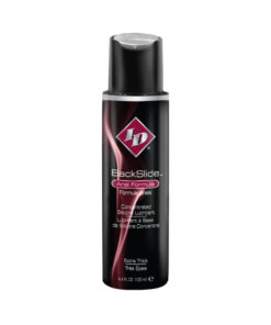 Id Backslide Silicone Anal Lubricant 4.4oz Flip Cap Bottle