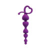 Gossip Hearts On A String Silicone Anal Beads