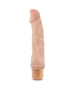 Dr Skin Cock Vibe #6 9 inches Dong Beige