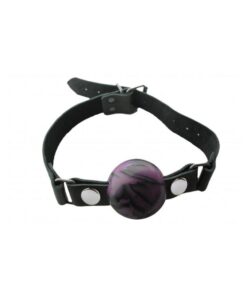 Spartacus Silicone Removable Ball Gag 2 inches Swirl