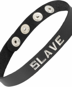 Spartacus Word Band Collar (slave)