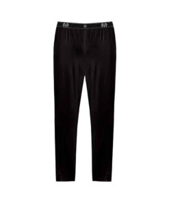 Male Power Bamboo Lounge Pants Black Large