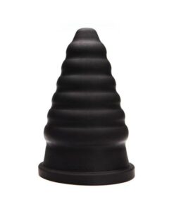 Tantus Cone Ripple - Black