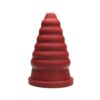 Tantus Cone Ripple - True Blood Red