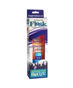 Smuggle Your Booze Sunscreen SPF 30 Flask with Funnel
