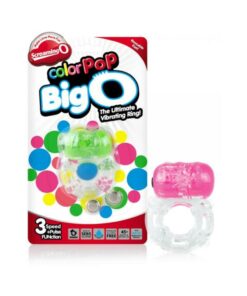 Color Pop Neon Colors Big O Rings 6 Pieces