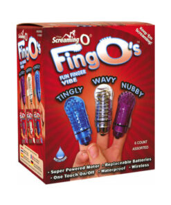 The FingO Box Of 6 Assorted Finger Vibrator