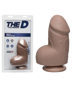 The D Fat D 6 inches With Balls Firmskyn Dildo