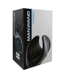 Man Wand Starter Black Masturbation Tool