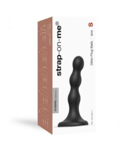 Strap-on-me Dildo Plug Balls S Black