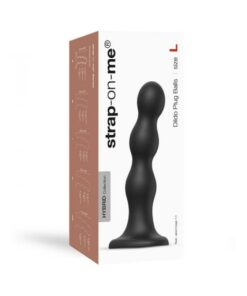 Strap-on-me Dildo Plug Balls L Black