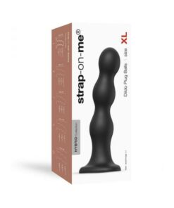 Strap-on-me Dildo Plug Balls Xl Black