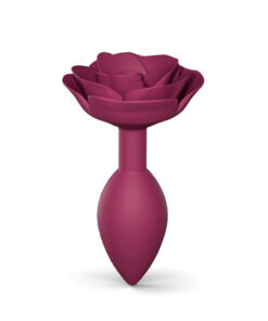 Love To Love Open Roses Anal Plug Medium Plum Star