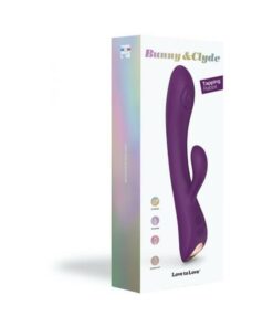 Bunny & Clyde Dual Stimulator Purple Rain