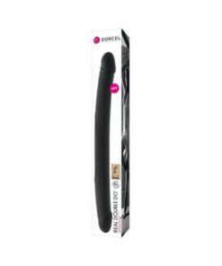 Dorcel Real Double Do 16.5 Inches Dong Black