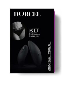 Dorcel Discreet Panty Vibe W/panty Xl - Black
