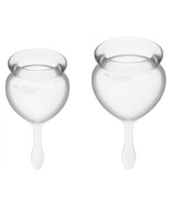 Satisfyer Feel Good Menstrual Cup - Transparent