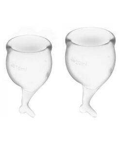 Satisfyer Feel Secure Menstrual Cup - Transparent