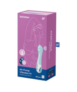 Satisfyer Air Pump Vibrator 5+ Blue