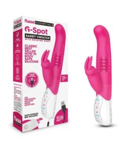 Rabbit Essentials G-spot Rabbit Vibrator Hot Pink