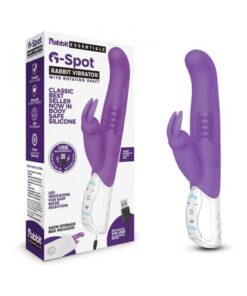 Rabbit Essentials G-spot Rabbit Vibrator Purple