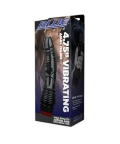 Blue Line 4.75 In. Vibrating Anal Dildo
