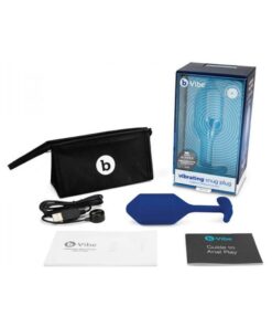 B-vibe Vibrating Snug Plug 3 Blue