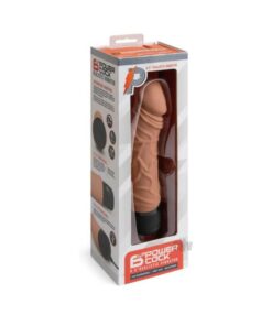Pc Realistic Vibrator 6.5 Mocha