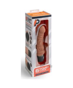 Pc Realistic Vibrator 6 Mocha