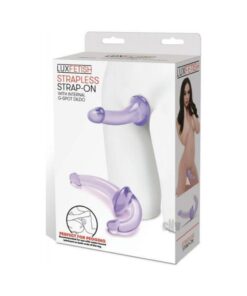 Lux F Strapless Strap On Purple