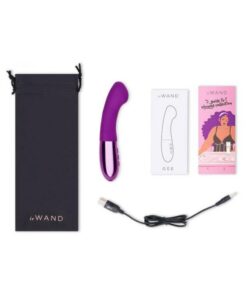 Le Wand Gee G-spot Targeting Rechargeable Vibrator Cherry