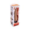 Pc Realistic Vibe W/clit Stim 7 Mocha