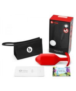 B Vibe Snug Plug 6 Red (net)