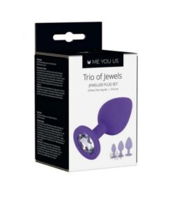 Me You Us Trio Of Jewels Purple