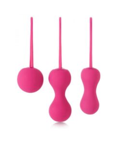 Je Joue Ami Silicone Kegel Set Of 3 Fuchsia