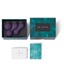 Je Joue Ami Silicone Kegel Set Of 3 Purple