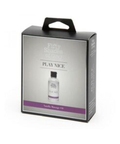 Fifty Shades Of Grey Play Nice Vanilla Massage Oil 90 Ml