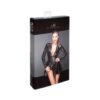 Noir Handmade Powerwetlook Minidress With Corset M