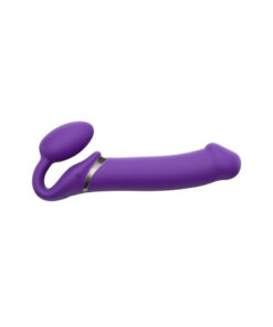 Strap-on-me Vibrating 3 Motors Strap On XL Purple