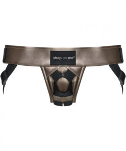 Strap-On-Me Leather Harness Curious