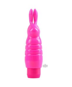 Neon Lil Rabbit Pink Bullet Vibrator