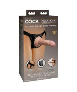 King Cock Elite Beginner's Silicone Body Dock Kit