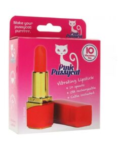 Pink Pussycat Vibrating Lipstick