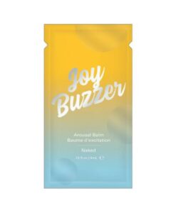 Joy Buzzer Naked Clitoral Arousal Balm (bulk Pack/24 Pcs) .13 Oz Foil