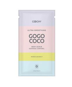 Coochy Ultra Smoothing Body Scrub Mango Coconut .35 Fl. Oz./10 Ml Foil 24-piece Bulk Bag