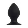 Rooster Daddy-o Large Anal Plug Black