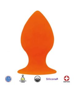 Rooster Daddy-o Large Anal Plug Orange