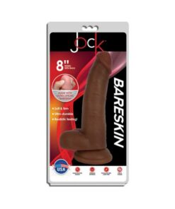 Jock Bareskin Dong W/balls 8 Caramel